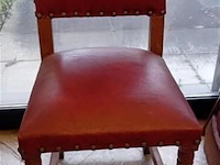 Eik-lederen stoelen - afbeelding 1 van  2