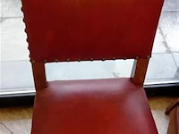 Eik-lederen stoelen - afbeelding 2 van  2
