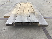 Eiken baddens 70x180x2600 ( 6 ) - afbeelding 5 van  6