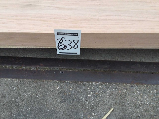 Eiken baddens geschaafd 65x175x2050 ( 6 ) - afbeelding 6 van  6
