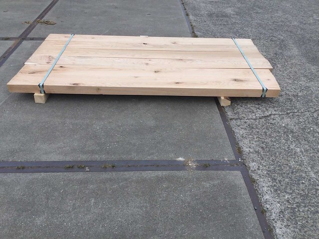 Eiken baddens geschaafd 65x175x2100 ( 6 ) - afbeelding 4 van  6