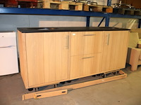 Eiken badkamer meubel - afbeelding 1 van  9