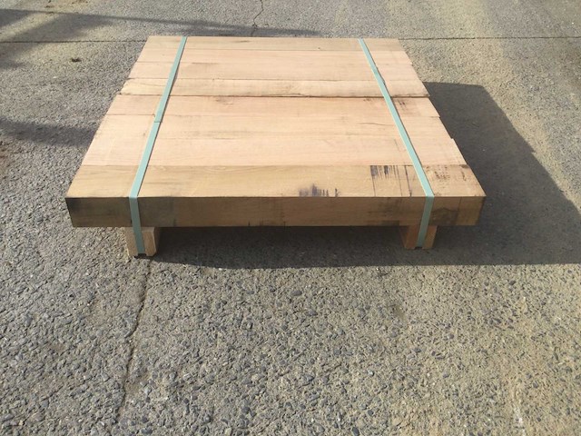 Eiken balken 1000 x 135 x 85 mm (8x) - afbeelding 5 van  7