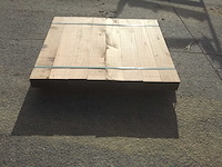 Eiken balken 1000 x 135 x 85 mm (8x) - afbeelding 4 van  7