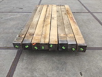 Eiken balken 135x135x2100 ( 8 ) - afbeelding 5 van  6