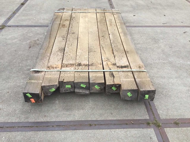 Eiken balken 2100x135x135x( 8 ) - afbeelding 7 van  7