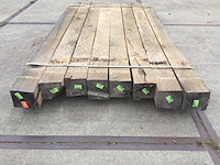 Eiken balken 2100x135x135x( 8 ) - afbeelding 2 van  7