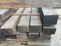 Eiken balken 8x10 (19x) - afbeelding 3 van  3