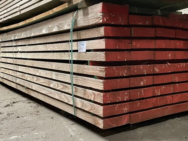 Eiken balken, baddings, balsa superlicht hout 1301-1342 dm (58/2026)