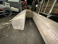 Eiken balken geïmprigneerd - afbeelding 3 van  6