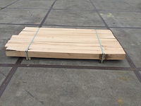 Eiken balken geschaafd 120x120x2050 ( 9 ) - afbeelding 5 van  7
