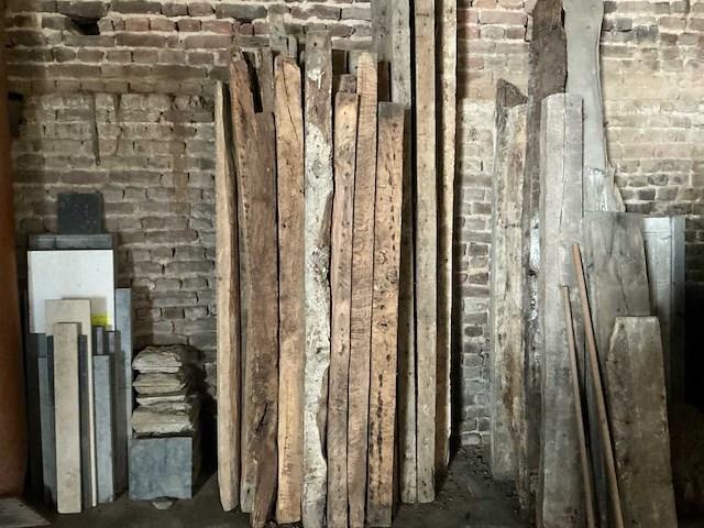 Eiken balken - afbeelding 2 van  7