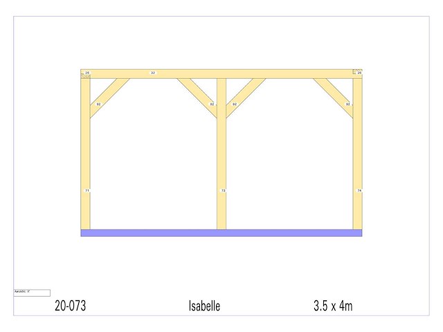 Eiken buitenkamer 3,5x4 - afbeelding 4 van  10