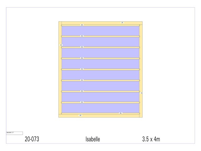 Eiken buitenkamer 3,5x4 - afbeelding 6 van  10
