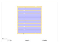 Eiken buitenkamer 3,5x4 - afbeelding 6 van  10
