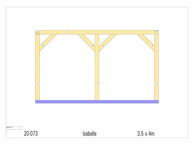 Eiken buitenkamer 3,5x4 - afbeelding 4 van  10