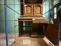 Eiken bureel - afbeelding 3 van  3