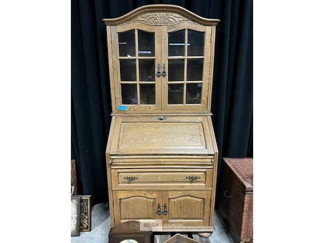 Eiken bureelkast - afbeelding 2 van  4