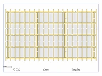 Eiken carport 5x9m - afbeelding 12 van  17