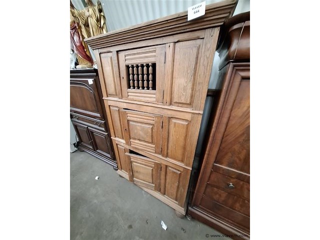 Eiken commode - afbeelding 1 van  1