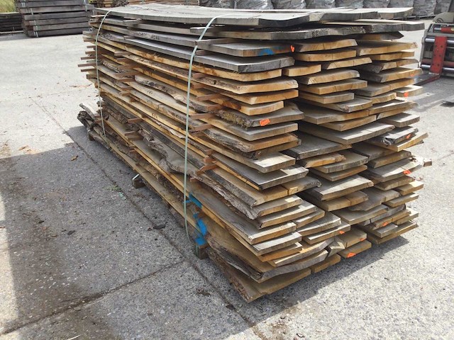 Eiken dakbeschot of verticale beplanking - afbeelding 4 van  7