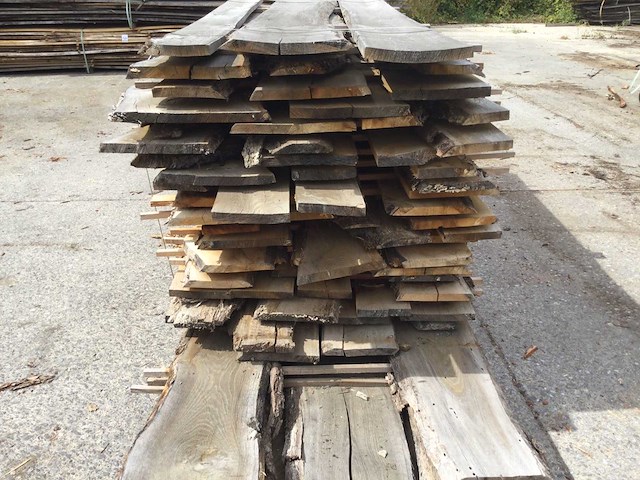 Eiken dakbeschot of verticale beplanking - afbeelding 5 van  7