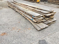 Eiken dakbeschot of verticale beplanking - afbeelding 7 van  8