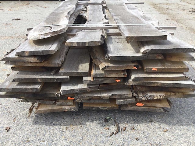 Eiken dakbeschot of verticale beplanking - afbeelding 6 van  7