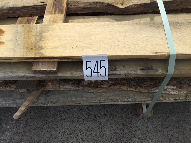 Eiken dakbeschot of verticale beplanking - afbeelding 8 van  8