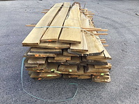 Eiken dakbeschot of verticale beplanking - afbeelding 2 van  8