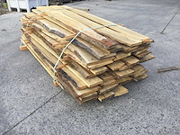 Eiken dakbeschot of verticale beplanking - afbeelding 6 van  8