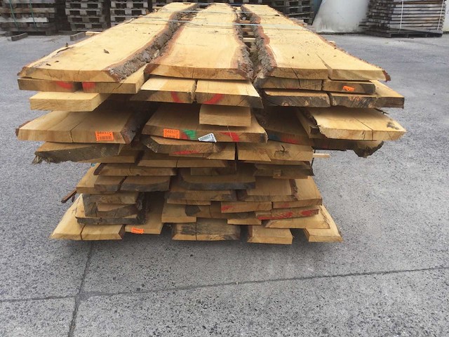 Eiken dakbeschot of verticale beplanking - afbeelding 6 van  8