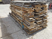 Eiken dakbeschot of verticale beplanking - afbeelding 4 van  7