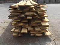 Eiken dakbeschot of verticale beplanking - afbeelding 3 van  8