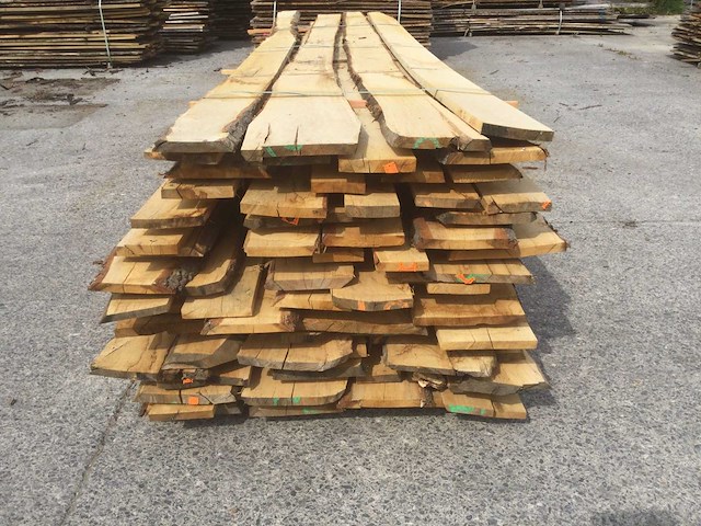 Eiken dakbeschot of verticale beplanking - afbeelding 6 van  8