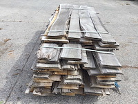 Eiken dakbeschot of verticale beplanking - afbeelding 3 van  7