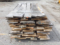 Eiken dakbeschot of verticale beplanking - afbeelding 4 van  7