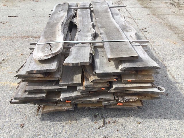 Eiken dakbeschot of verticale beplanking - afbeelding 5 van  7