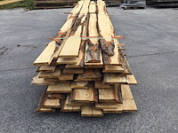 Eiken dakbeschot of verticale beplanking - afbeelding 2 van  7