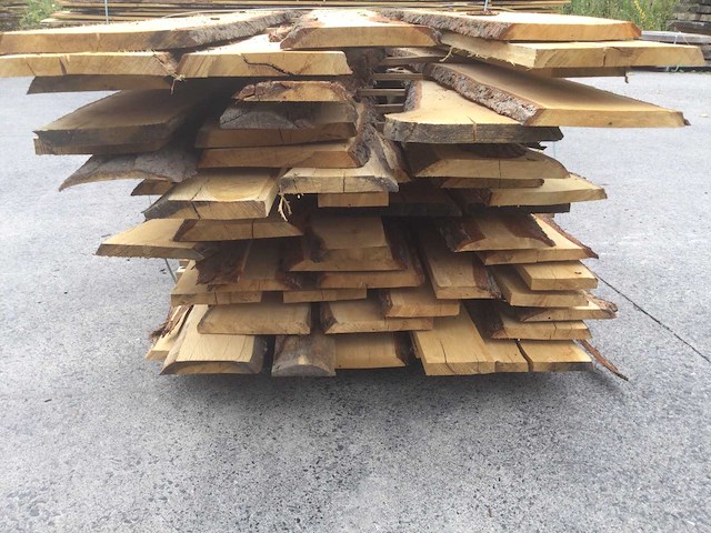 Eiken dakbeschot of verticale beplanking - afbeelding 3 van  8