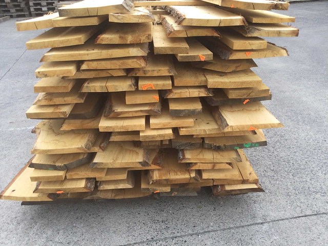 Eiken dakbeschot of verticale beplanking - afbeelding 6 van  7