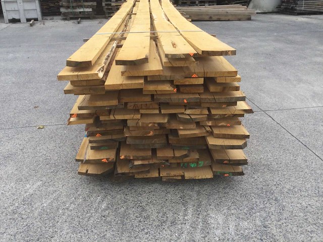 Eiken dakbeschot of verticale beplanking - afbeelding 6 van  8