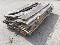 Eiken dakbeschot of verticale beplanking - afbeelding 3 van  7