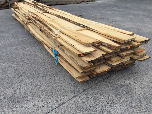 Eiken dakbeschot of verticale beplanking - afbeelding 6 van  7