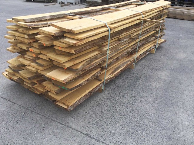 Eiken dakbeschot of verticale beplanking - afbeelding 3 van  7