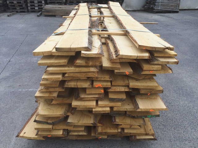 Eiken dakbeschot of verticale beplanking - afbeelding 4 van  7