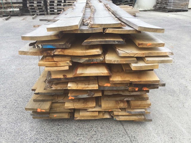 Eiken dakbeschot of verticale beplanking - afbeelding 4 van  9