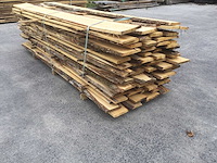 Eiken dakbeschot of verticale beplanking - afbeelding 1 van  7