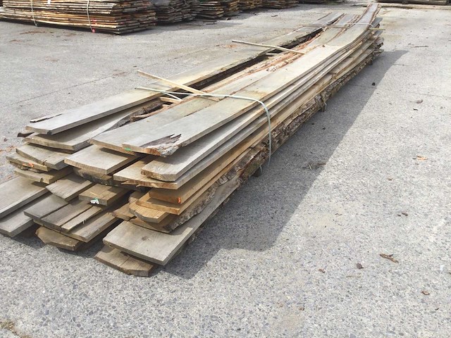 Eiken dakbeschot of verticale beplanking - afbeelding 4 van  8