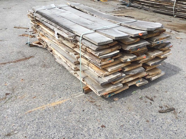 Eiken dakbeschot of verticale beplanking - afbeelding 6 van  7